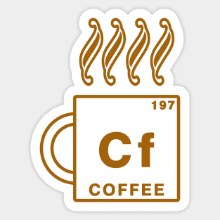 COFFEE ELEMENT Sticker